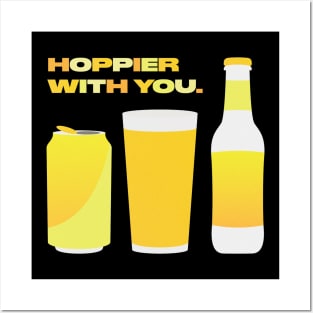 Hoppier with you Posters and Art